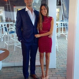 Nightcap Wine cocktail dress